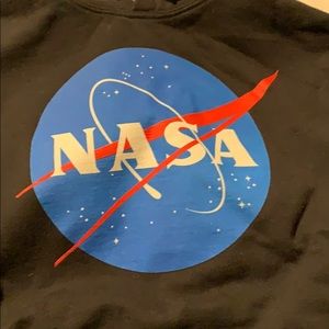 Black Nasa Sweatshirt